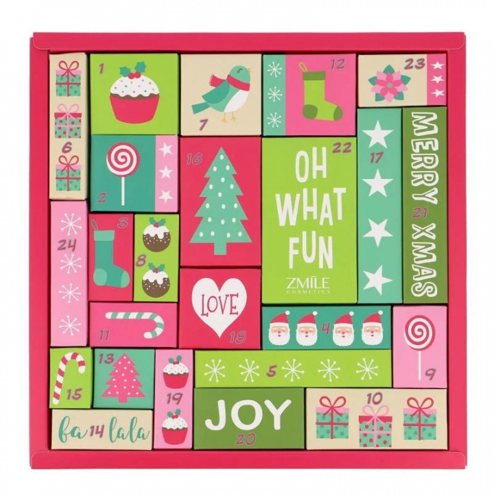 Zmile Cosmetics Advent Calendar Puzzle ‘Oh What Fun’ i gruppen LEKSAKER, BARN- & BABYPRODUKTER / Leksaker / Adventskalendrar hos TP E-commerce Nordic AB (A22677)