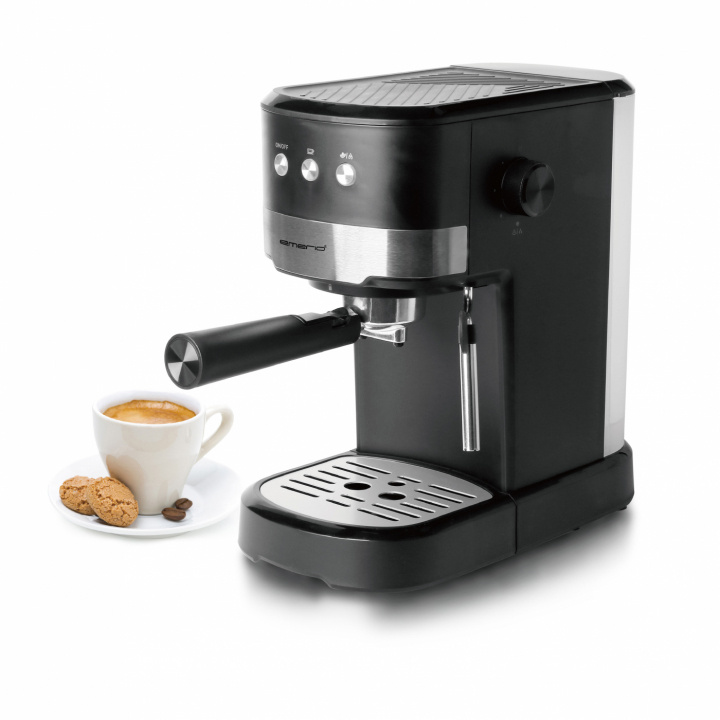 Emerio ES-131287 Espressobryggare med automatisk avstängning i gruppen HEM, HUSHÅLL & TRÄDGÅRD / Hushållsmaskiner / Kaffemaskiner & Tillbehör / Espressomaskiner hos TP E-commerce Nordic AB (A22704)