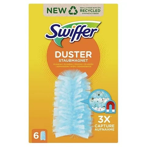 Swiffer Duster Refills 6 pcs i gruppen HEM, HUSHÅLL & TRÄDGÅRD / Städprodukter / Övriga städtillbehör hos TP E-commerce Nordic AB (A22818)