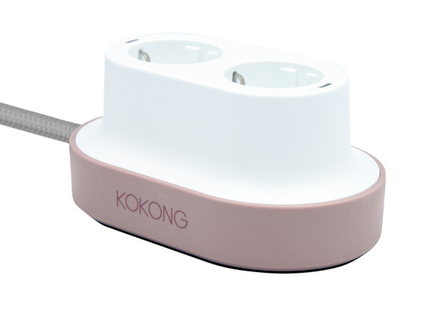 Kokong Nordic Pink Smart Socket i gruppen HEM, HUSHÅLL & TRÄDGÅRD / Smarta hem / Smart plugs hos TP E-commerce Nordic AB (A22825)