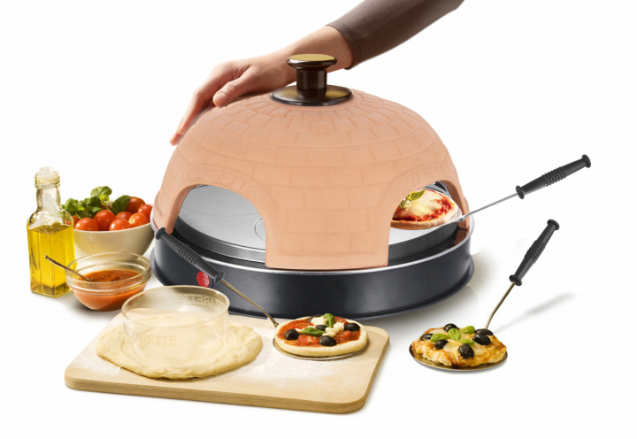 Emerio Pizzarette PO-115985 i gruppen HEM, HUSHÅLL & TRÄDGÅRD / Hushållsmaskiner / Brödrostar & Bordsgrillar / Bordsgrillar & Raclette hos TP E-commerce Nordic AB (A23178)