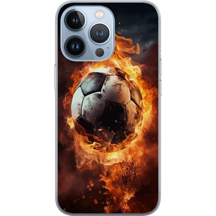 Mobilskal till Apple iPhone 13 Pro med Fotboll motiv i gruppen SMARTPHONE & SURFPLATTOR / Mobilskydd / Apple / iPhone 13 Pro hos TP E-commerce Nordic AB (A50534)