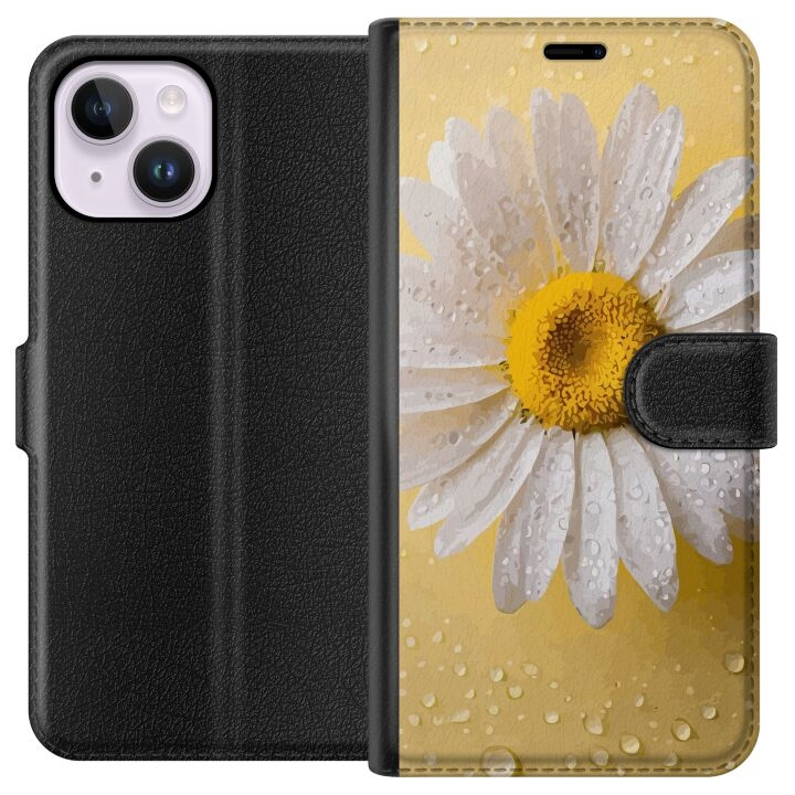 Plånboksfodral till Apple iPhone 14 Plus med Porslinsblomma motiv i gruppen SMARTPHONE & SURFPLATTOR / Mobilskydd / Apple / iPhone 14 hos TP E-commerce Nordic AB (A50702)