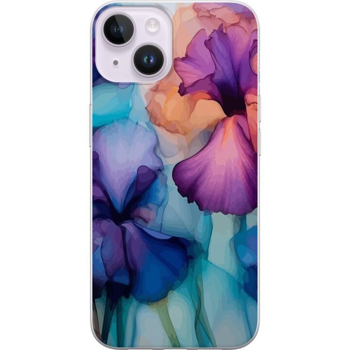 Mobilskal till Apple iPhone 14 Plus med Magiska blommor motiv i gruppen SMARTPHONE & SURFPLATTOR / Mobilskydd / Apple / iPhone 14 hos TP E-commerce Nordic AB (A50732)