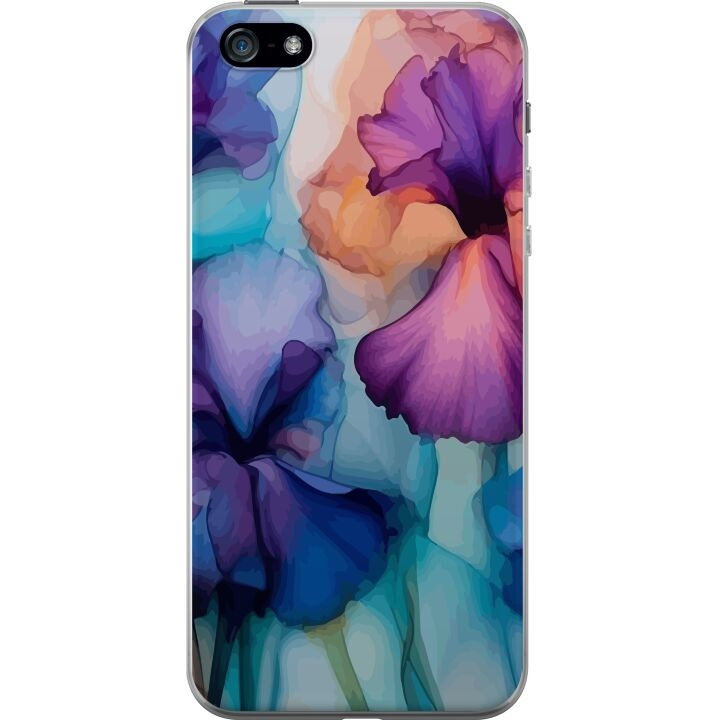 Mobilskal till Apple iPhone 5 med Magiska blommor motiv i gruppen SMARTPHONE & SURFPLATTOR / Mobilskydd / Apple / iPhone 5/5S/SE hos TP E-commerce Nordic AB (A51110)