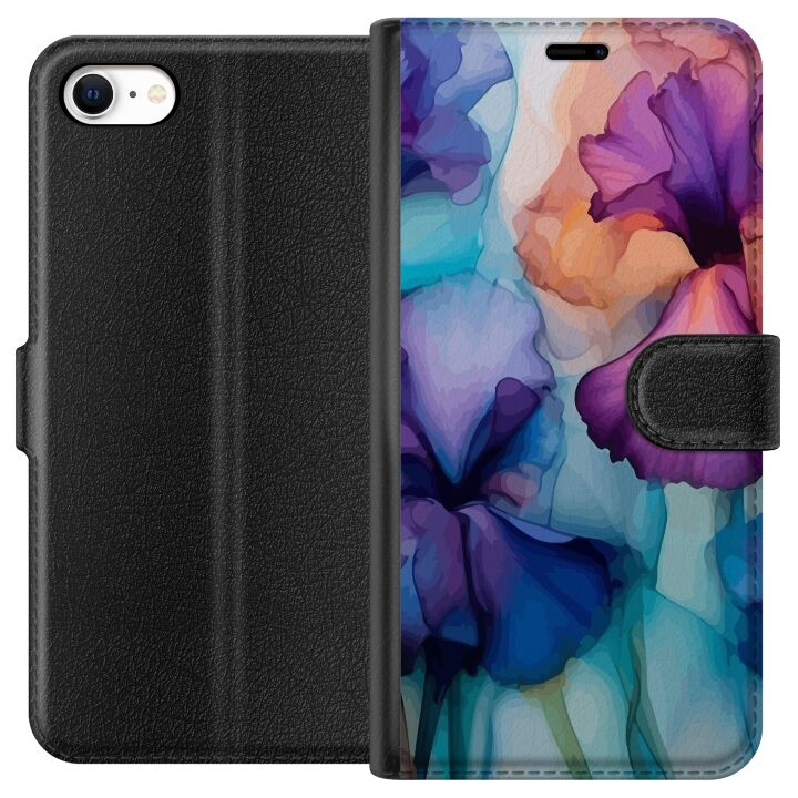 Plånboksfodral till Apple iPhone 6 med Magiska blommor motiv i gruppen SMARTPHONE & SURFPLATTOR / Mobilskydd / Apple / iPhone 6/6S hos TP E-commerce Nordic AB (A51218)