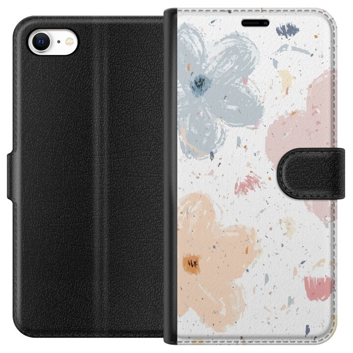 Plånboksfodral till Apple iPhone 6 med Blommor motiv i gruppen SMARTPHONE & SURFPLATTOR / Mobilskydd / Apple / iPhone 6/6S hos TP E-commerce Nordic AB (A51227)