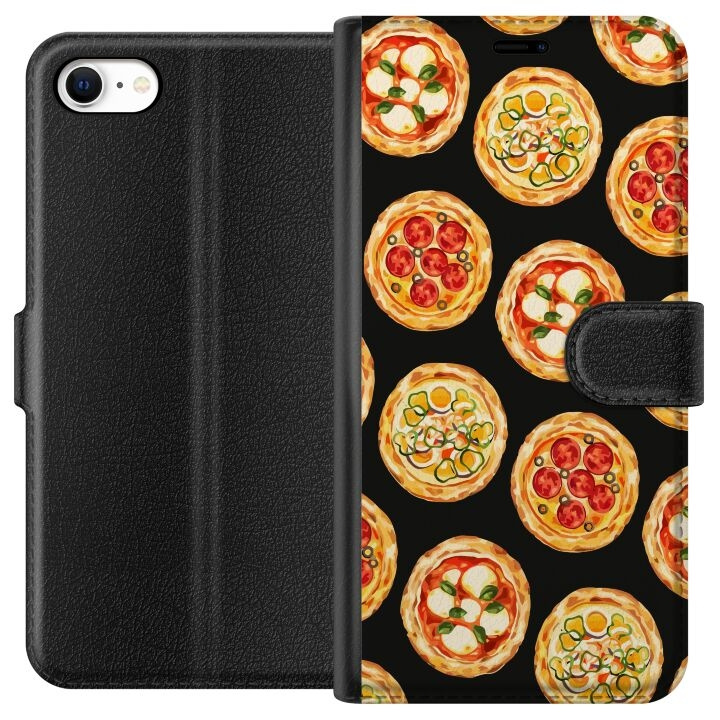 Plånboksfodral till Apple iPhone 6 med Pizza motiv i gruppen SMARTPHONE & SURFPLATTOR / Mobilskydd / Apple / iPhone 6/6S hos TP E-commerce Nordic AB (A51228)