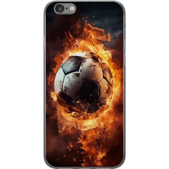 Mobilskal till Apple iPhone 6 med Fotboll motiv i gruppen SMARTPHONE & SURFPLATTOR / Mobilskydd / Apple / iPhone 6/6S hos TP E-commerce Nordic AB (A51263)