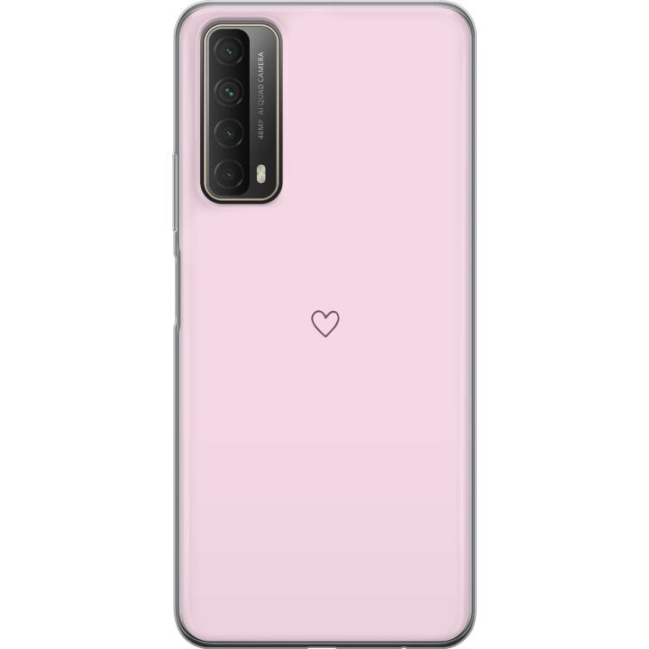 Mobilskal till Huawei P smart 2021 med Hjärta motiv i gruppen SMARTPHONE & SURFPLATTOR / Mobilskydd / Huawei/Honor hos TP E-commerce Nordic AB (A52719)