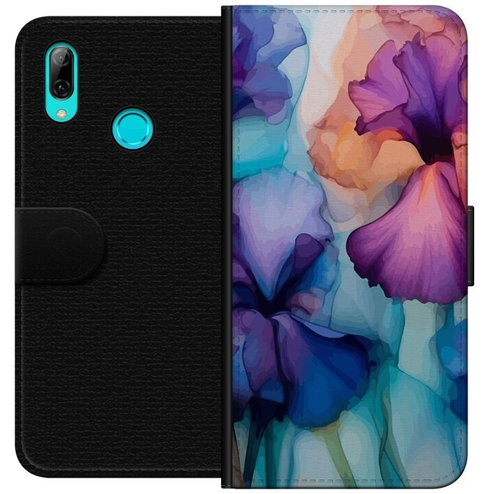 Plånboksfodral till Huawei P smart 2019 med Magiska blommor motiv i gruppen SMARTPHONE & SURFPLATTOR / Mobilskydd / Huawei/Honor hos TP E-commerce Nordic AB (A52730)