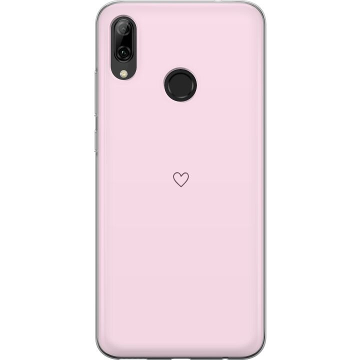 Mobilskal till Huawei P smart 2019 med Hjärta motiv i gruppen SMARTPHONE & SURFPLATTOR / Mobilskydd / Huawei/Honor hos TP E-commerce Nordic AB (A52773)