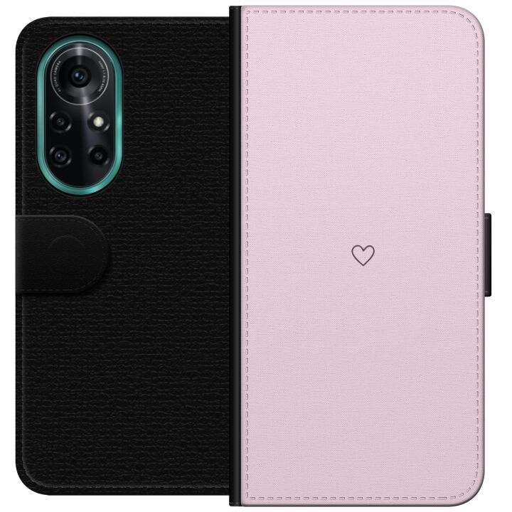 Plånboksfodral till Huawei nova 8 Pro med Hjärta motiv i gruppen SMARTPHONE & SURFPLATTOR / Mobilskydd / Huawei/Honor hos TP E-commerce Nordic AB (A52962)