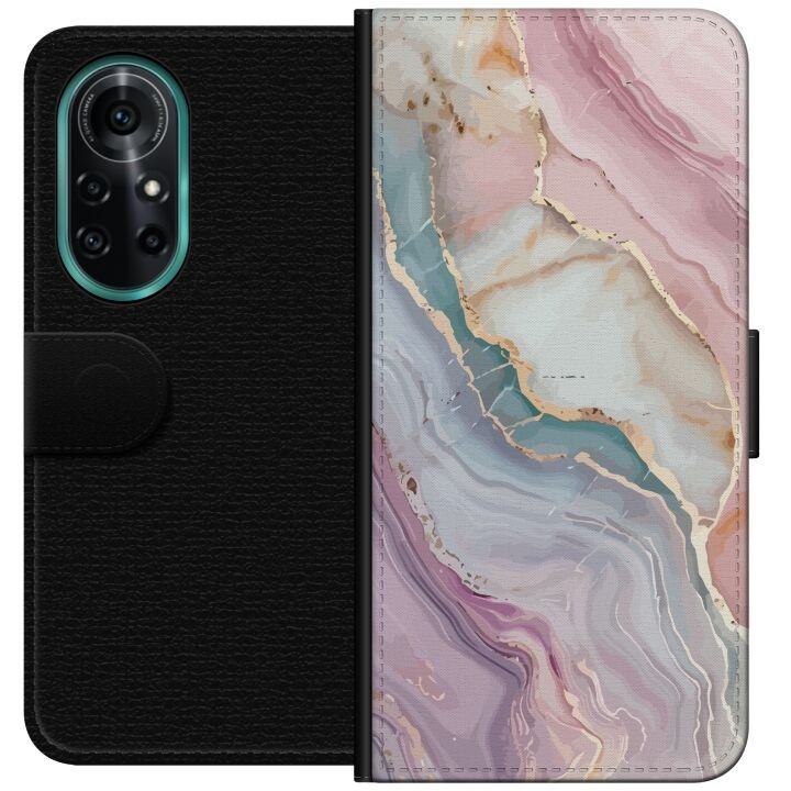 Plånboksfodral till Huawei nova 8 Pro med Marmor motiv i gruppen SMARTPHONE & SURFPLATTOR / Mobilskydd / Huawei/Honor hos TP E-commerce Nordic AB (A52965)