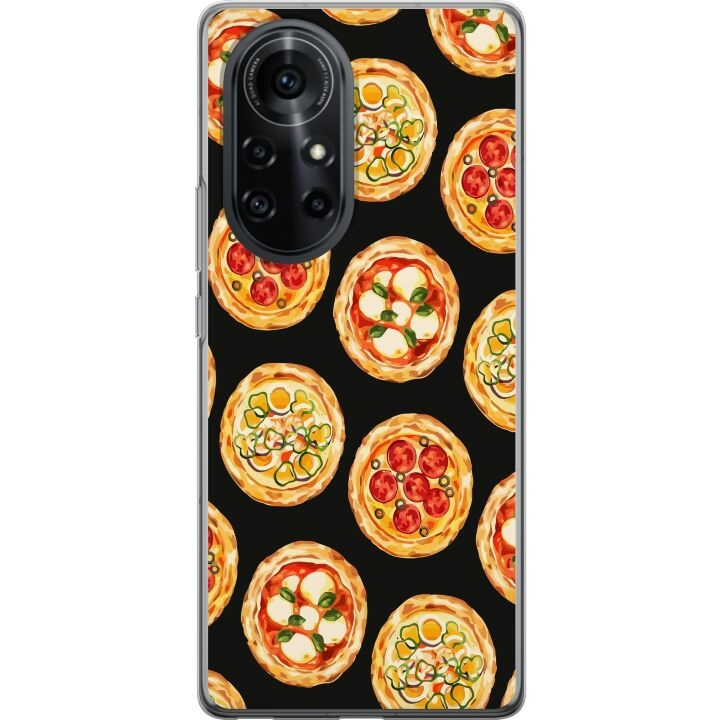 Mobilskal till Huawei nova 8 Pro med Pizza motiv i gruppen SMARTPHONE & SURFPLATTOR / Mobilskydd / Huawei/Honor hos TP E-commerce Nordic AB (A52983)