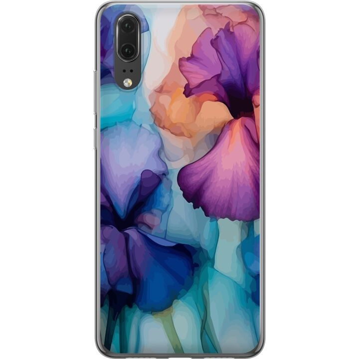 Mobilskal till Huawei P20 med Magiska blommor motiv i gruppen SMARTPHONE & SURFPLATTOR / Mobilskydd / Huawei/Honor hos TP E-commerce Nordic AB (A53027)