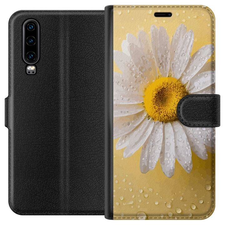 Plånboksfodral till Huawei P30 med Porslinsblomma motiv i gruppen SMARTPHONE & SURFPLATTOR / Mobilskydd / Huawei/Honor hos TP E-commerce Nordic AB (A53159)