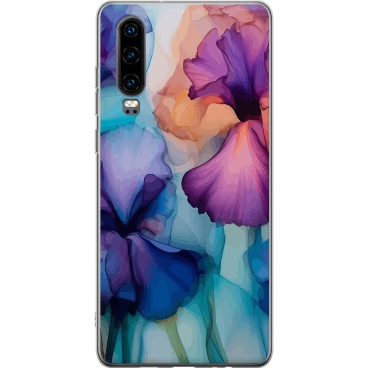 Mobilskal till Huawei P30 med Magiska blommor motiv i gruppen SMARTPHONE & SURFPLATTOR / Mobilskydd / Huawei/Honor hos TP E-commerce Nordic AB (A53189)