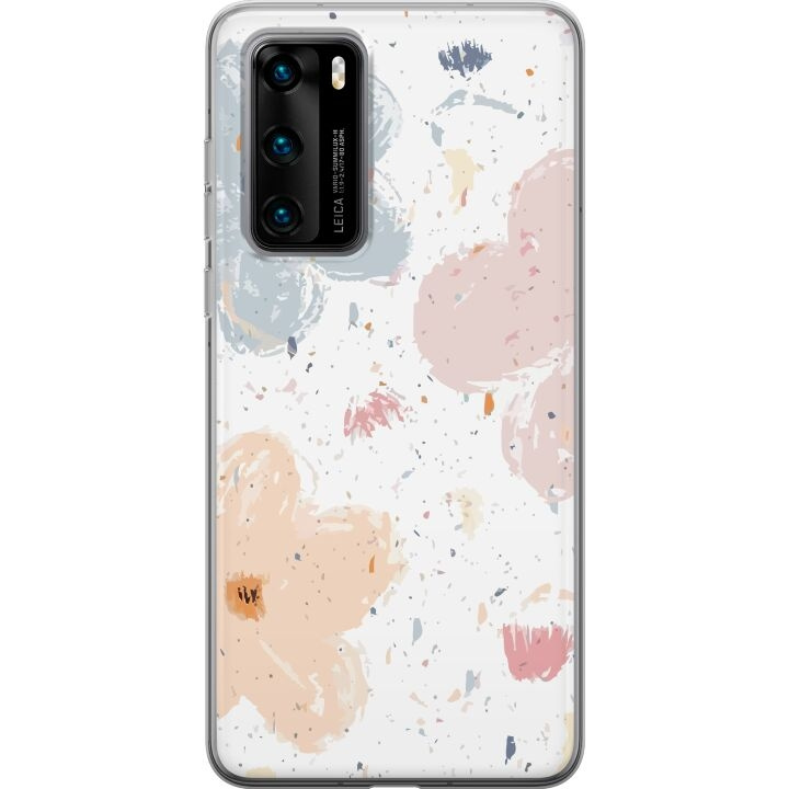 Mobilskal till Huawei P40 med Blommor motiv i gruppen SMARTPHONE & SURFPLATTOR / Mobilskydd / Huawei/Honor hos TP E-commerce Nordic AB (A53360)