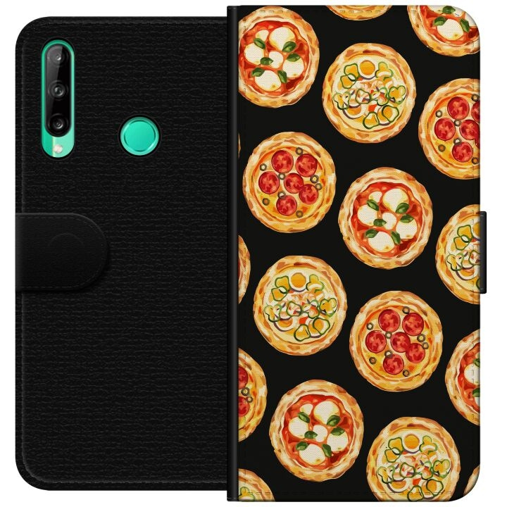 Plånboksfodral till Huawei P40 lite E med Pizza motiv i gruppen SMARTPHONE & SURFPLATTOR / Mobilskydd / Huawei/Honor hos TP E-commerce Nordic AB (A53469)