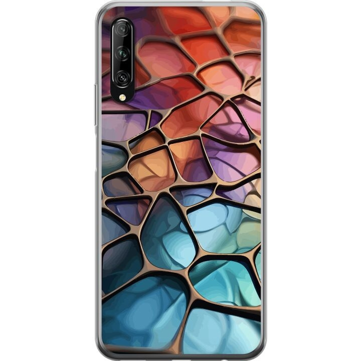 Mobilskal till Huawei P smart Pro 2019 med Metalliskt mönster motiv i gruppen SMARTPHONE & SURFPLATTOR / Mobilskydd / Huawei/Honor hos TP E-commerce Nordic AB (A53628)