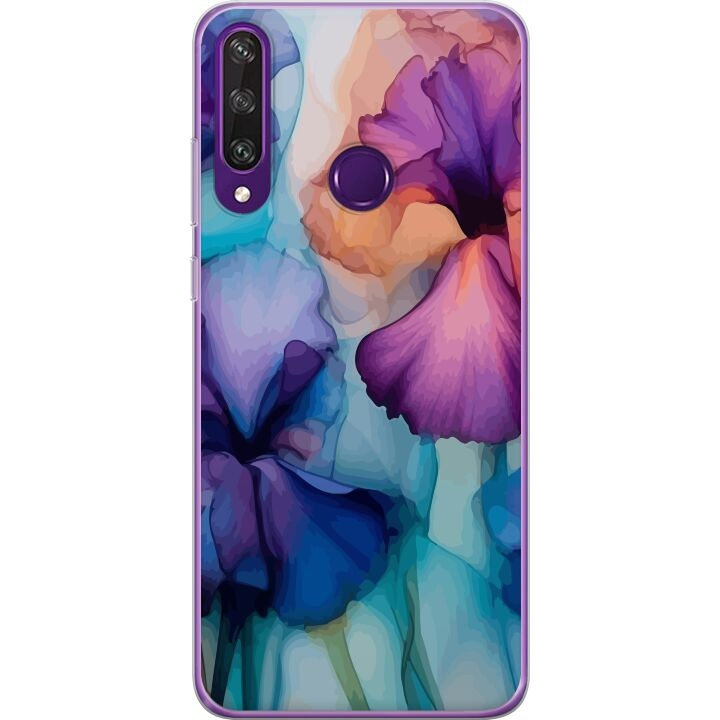 Mobilskal till Huawei Y6p med Magiska blommor motiv i gruppen SMARTPHONE & SURFPLATTOR / Mobilskydd / Huawei/Honor hos TP E-commerce Nordic AB (A53833)