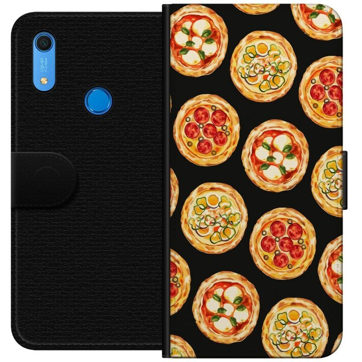 Plånboksfodral till Huawei Y6s (2019) med Pizza motiv i gruppen SMARTPHONE & SURFPLATTOR / Mobilskydd / Huawei/Honor hos TP E-commerce Nordic AB (A53895)