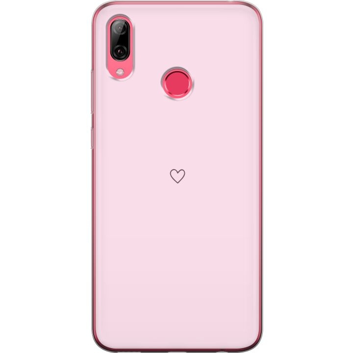 Mobilskal till Huawei Y7 (2019) med Hjärta motiv i gruppen SMARTPHONE & SURFPLATTOR / Mobilskydd / Huawei/Honor hos TP E-commerce Nordic AB (A53955)