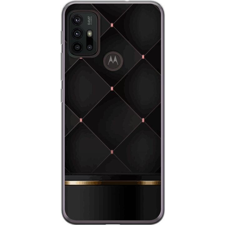 Mobilskal till Motorola Moto G30 med Lyxig linje motiv i gruppen SMARTPHONE & SURFPLATTOR / Mobilskydd / Motorola hos TP E-commerce Nordic AB (A54869)