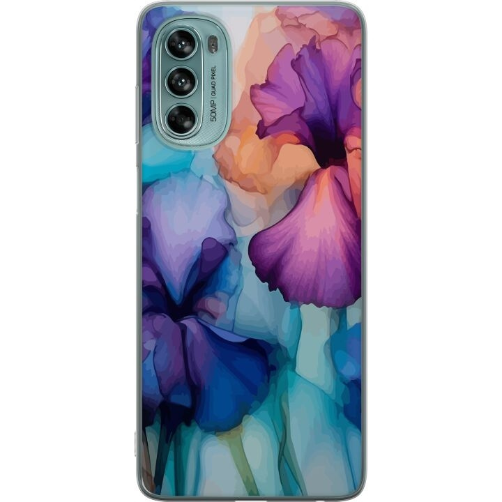 Mobilskal till Motorola Moto G62 5G med Magiska blommor motiv i gruppen SMARTPHONE & SURFPLATTOR / Mobilskydd / Motorola hos TP E-commerce Nordic AB (A55235)