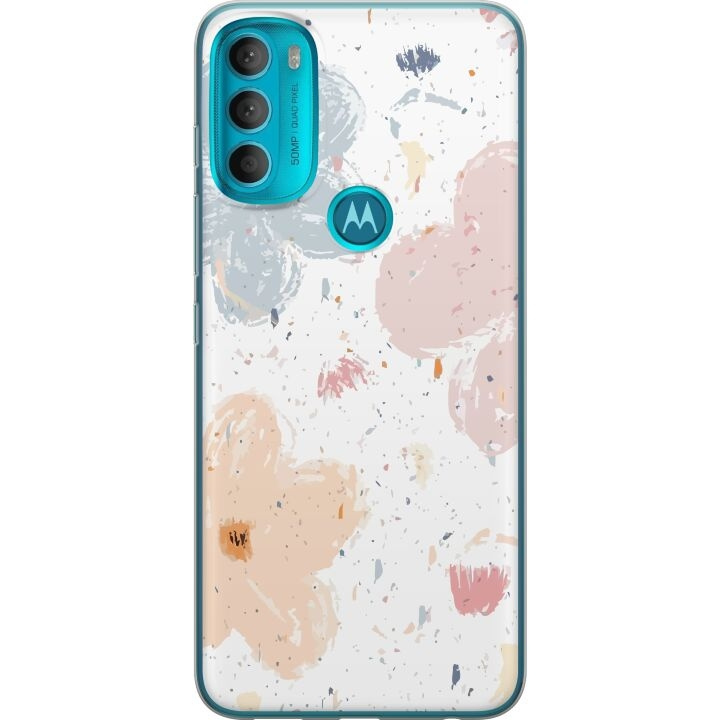 Mobilskal till Motorola Moto G71 5G med Blommor motiv i gruppen SMARTPHONE & SURFPLATTOR / Mobilskydd / Motorola hos TP E-commerce Nordic AB (A55298)