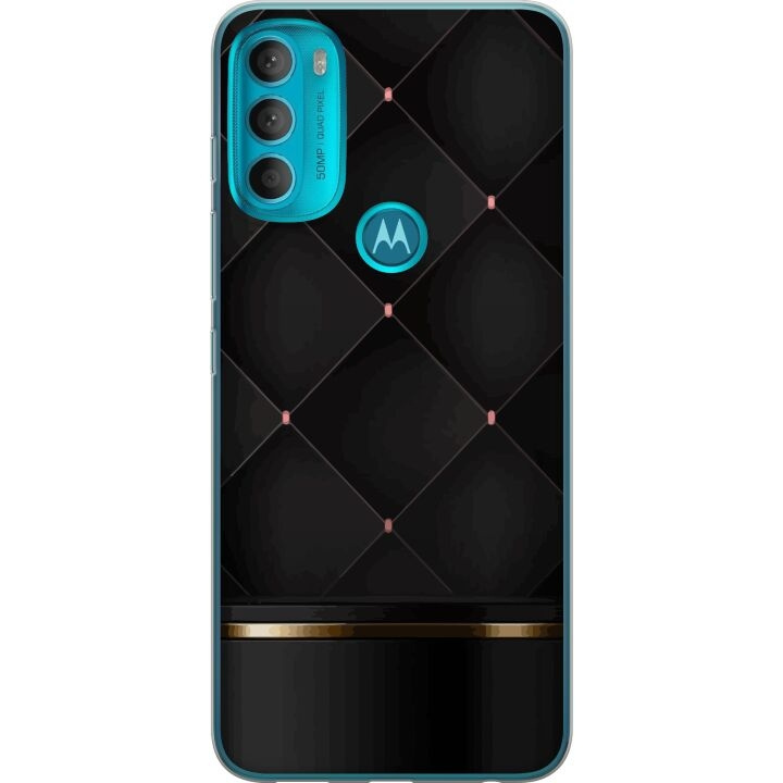 Mobilskal till Motorola Moto G71 5G med Lyxig linje motiv i gruppen SMARTPHONE & SURFPLATTOR / Mobilskydd / Motorola hos TP E-commerce Nordic AB (A55301)