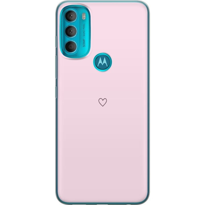 Mobilskal till Motorola Moto G71 5G med Hjärta motiv i gruppen SMARTPHONE & SURFPLATTOR / Mobilskydd / Motorola hos TP E-commerce Nordic AB (A55305)