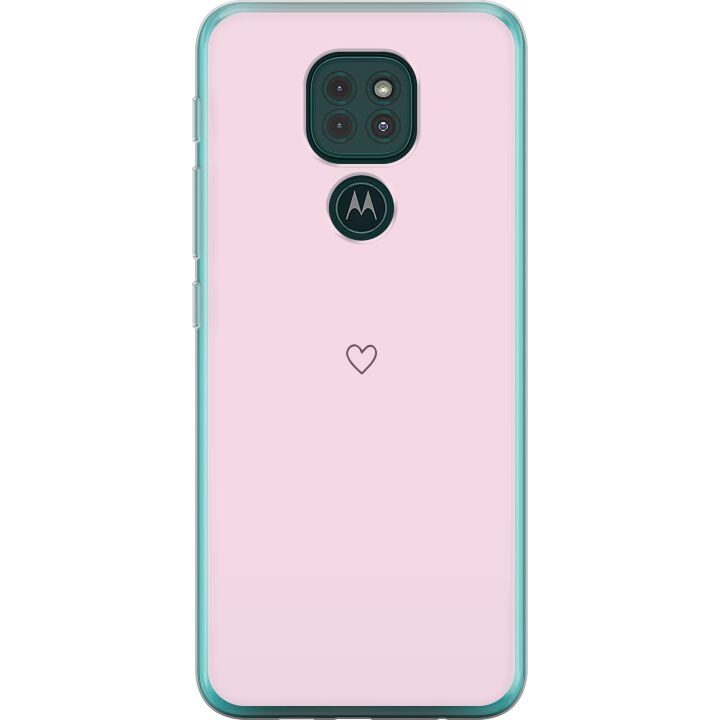 Mobilskal till Motorola Moto G9 Play med Hjärta motiv i gruppen SMARTPHONE & SURFPLATTOR / Mobilskydd / Motorola hos TP E-commerce Nordic AB (A55629)