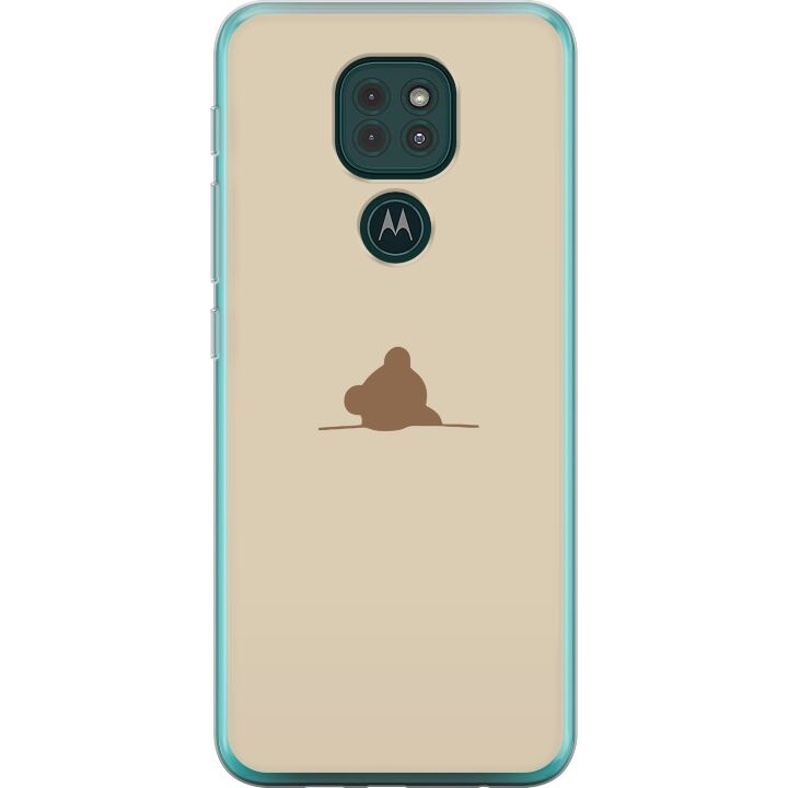 Mobilskal till Motorola Moto G9 Play med Nalle motiv i gruppen SMARTPHONE & SURFPLATTOR / Mobilskydd / Motorola hos TP E-commerce Nordic AB (A55630)