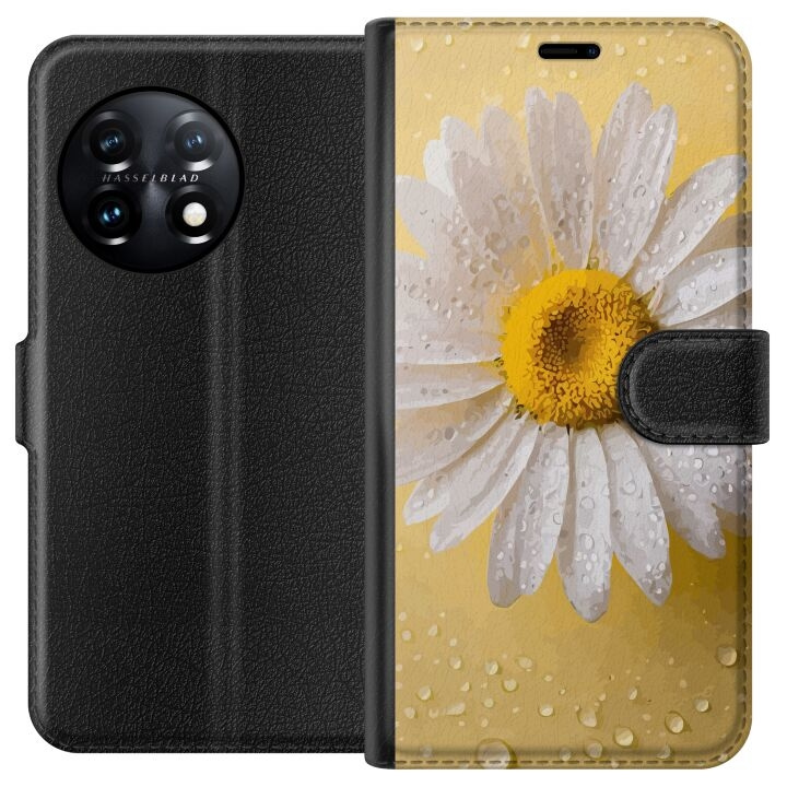 Plånboksfodral till OnePlus 11 med Porslinsblomma motiv i gruppen SMARTPHONE & SURFPLATTOR / Mobilskydd / OnePlus hos TP E-commerce Nordic AB (A56393)