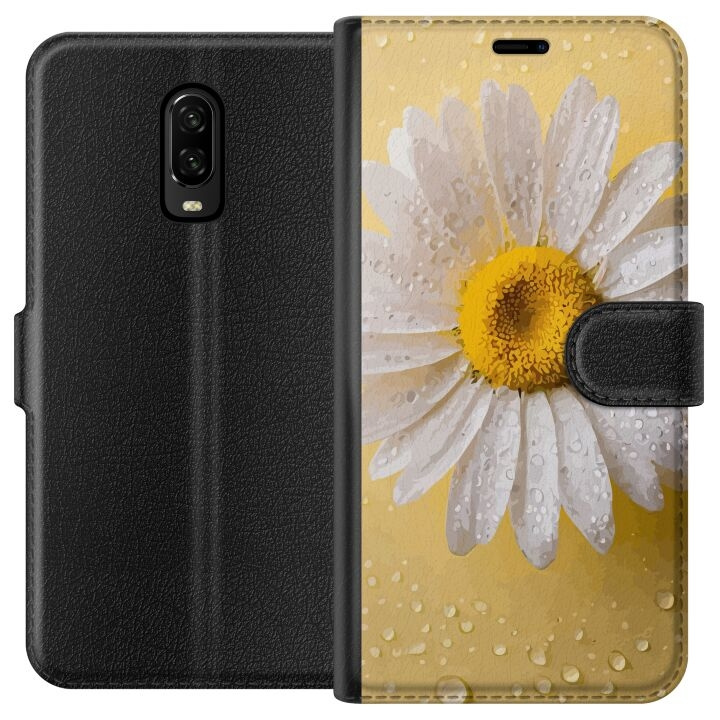 Plånboksfodral till OnePlus 6T med Porslinsblomma motiv i gruppen SMARTPHONE & SURFPLATTOR / Mobilskydd / OnePlus hos TP E-commerce Nordic AB (A56528)