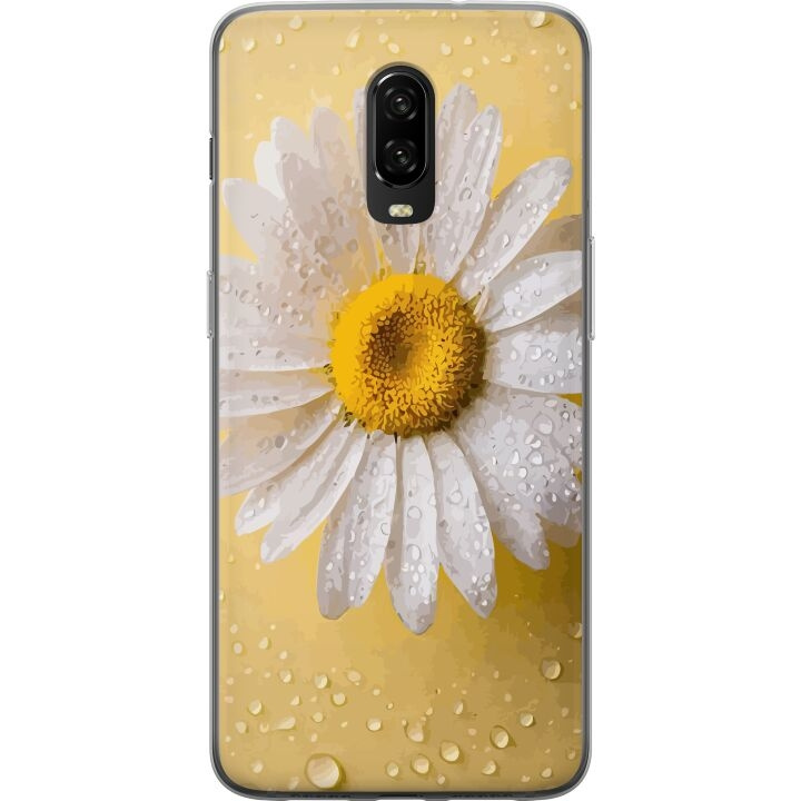 Mobilskal till OnePlus 6T med Porslinsblomma motiv i gruppen SMARTPHONE & SURFPLATTOR / Mobilskydd / OnePlus hos TP E-commerce Nordic AB (A56555)