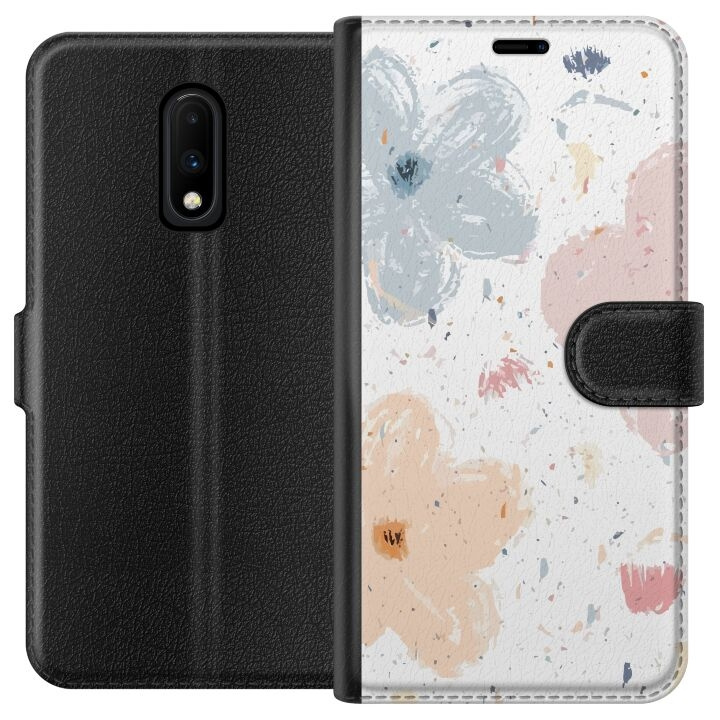 Plånboksfodral till OnePlus 7 med Blommor motiv i gruppen SMARTPHONE & SURFPLATTOR / Mobilskydd / OnePlus hos TP E-commerce Nordic AB (A56594)