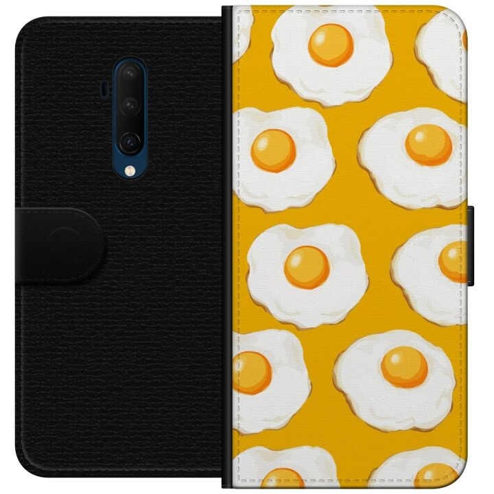 Plånboksfodral till OnePlus 7T Pro med Stekt ägg motiv i gruppen SMARTPHONE & SURFPLATTOR / Mobilskydd / OnePlus hos TP E-commerce Nordic AB (A56746)