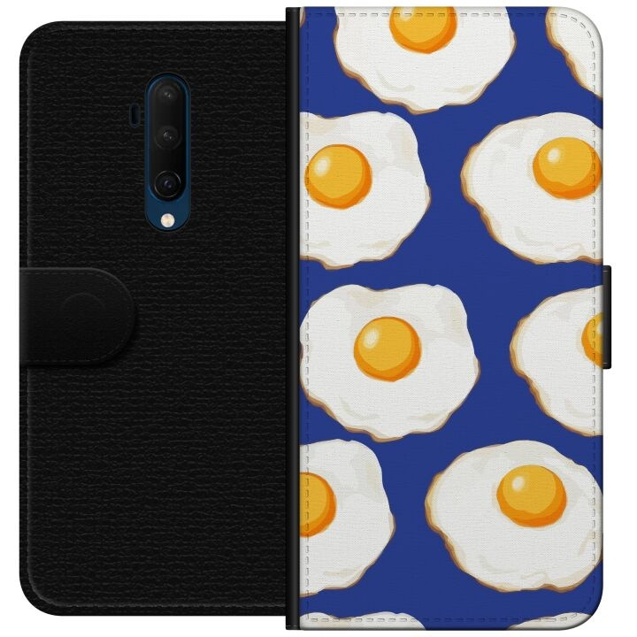 Plånboksfodral till OnePlus 7T Pro med Stekta ägg motiv i gruppen SMARTPHONE & SURFPLATTOR / Mobilskydd / OnePlus hos TP E-commerce Nordic AB (A56750)