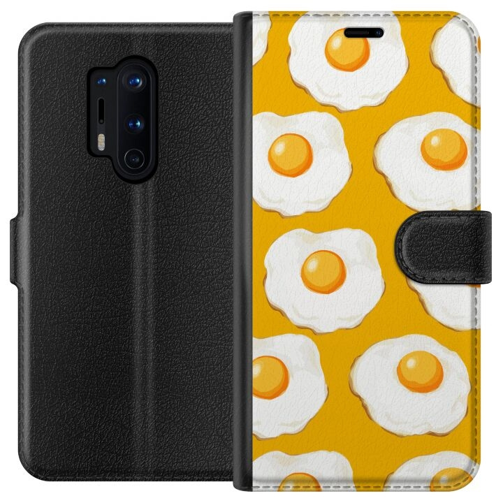 Plånboksfodral till OnePlus 8 Pro med Stekt ägg motiv i gruppen SMARTPHONE & SURFPLATTOR / Mobilskydd / OnePlus hos TP E-commerce Nordic AB (A56854)