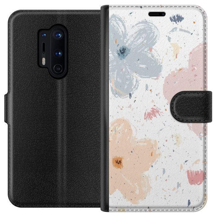 Plånboksfodral till OnePlus 8 Pro med Blommor motiv i gruppen SMARTPHONE & SURFPLATTOR / Mobilskydd / OnePlus hos TP E-commerce Nordic AB (A56864)