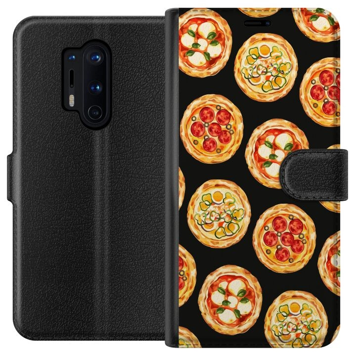 Plånboksfodral till OnePlus 8 Pro med Pizza motiv i gruppen SMARTPHONE & SURFPLATTOR / Mobilskydd / OnePlus hos TP E-commerce Nordic AB (A56865)