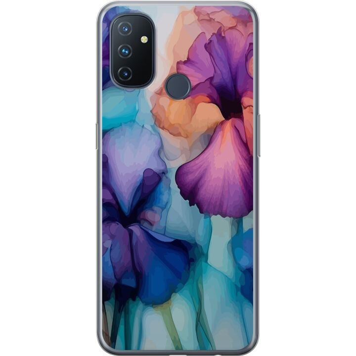 Mobilskal till OnePlus Nord N100 med Magiska blommor motiv i gruppen SMARTPHONE & SURFPLATTOR / Mobilskydd / OnePlus hos TP E-commerce Nordic AB (A57287)