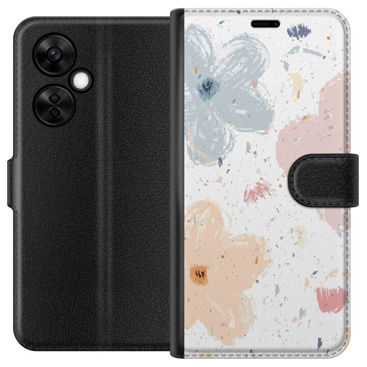 Plånboksfodral till OnePlus Nord CE 3 Lite med Blommor motiv i gruppen SMARTPHONE & SURFPLATTOR / Mobilskydd / OnePlus hos TP E-commerce Nordic AB (A57728)