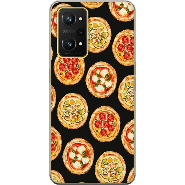 Mobilskal till Realme GT Neo 3T med Pizza motiv i gruppen SMARTPHONE & SURFPLATTOR / Mobilskydd / Realme hos TP E-commerce Nordic AB (A58107)