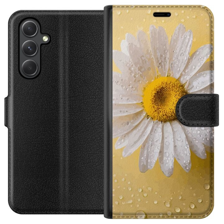 Plånboksfodral till Samsung Galaxy A05s med Porslinsblomma motiv i gruppen SMARTPHONE & SURFPLATTOR / Mobilskydd / Samsung hos TP E-commerce Nordic AB (A58418)