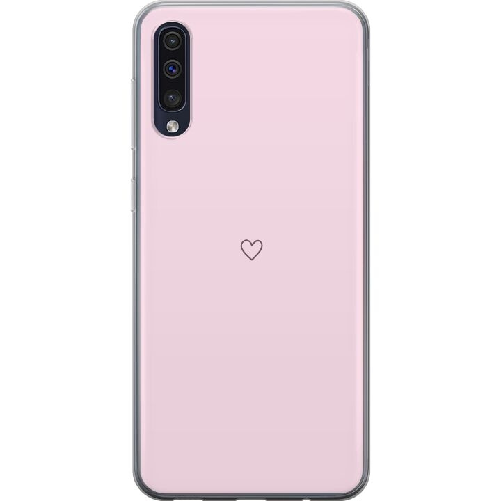 Mobilskal till Samsung Galaxy A50 med Hjärta motiv i gruppen SMARTPHONE & SURFPLATTOR / Mobilskydd / Samsung hos TP E-commerce Nordic AB (A59652)