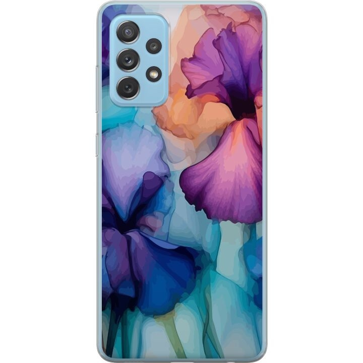 Mobilskal till Samsung Galaxy A72 5G med Magiska blommor motiv i gruppen SMARTPHONE & SURFPLATTOR / Mobilskydd / Samsung hos TP E-commerce Nordic AB (A60149)